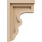 Ekena Millwork 3"W x 6"D x 9"H Classic Highland Rough Cedar Woodgrain TimberThane Corbel, Primed Tan CORUR03X06X09HLDRCPR - alternate 4